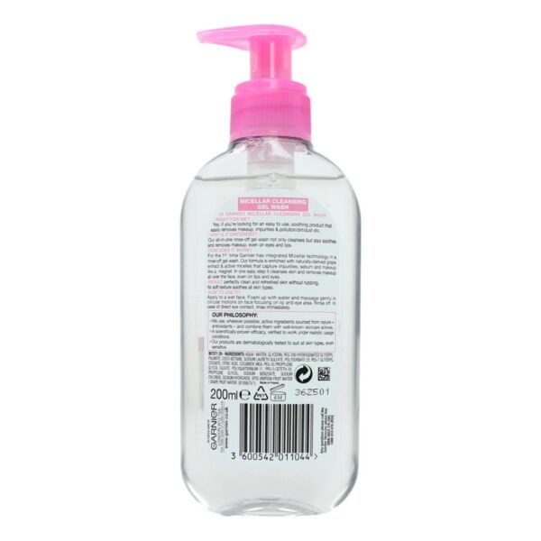 Garnier Micellar Gel Face Wash