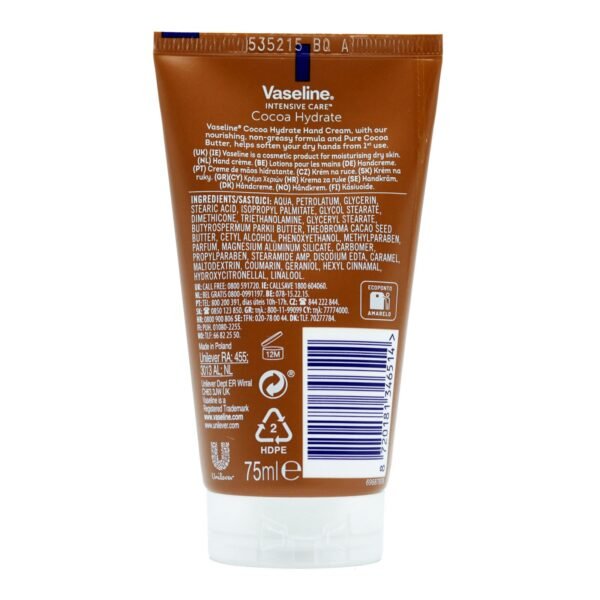 Vaseline® Intensive Care Cocoa Hydrate Hand Cream 