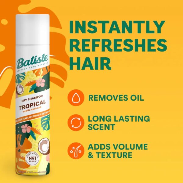 Batiste Dry Shampoo 200ml Tropical