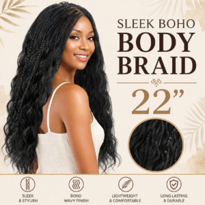 Sleek Boho Body Braid 22 Inch