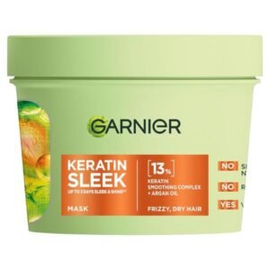 Garnier Keratin Sleek Hair Mask 370ml