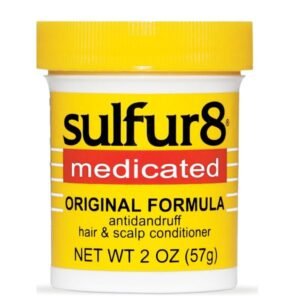Sulfur 8 Medicated Anti Dandruff Hair & Scalp Conditioner 2oz / 57g