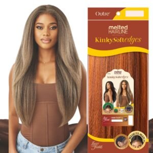 FEME Outre Melted Hairline Synthetic Lace Front Wig 28"Inch – KinkySoft 1