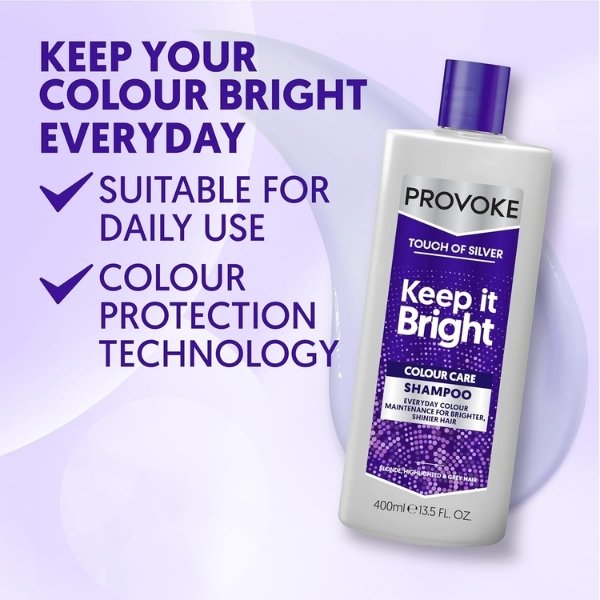 PROVOKE TOUCH OF SILVER SHAMPOO COLOUR CARE