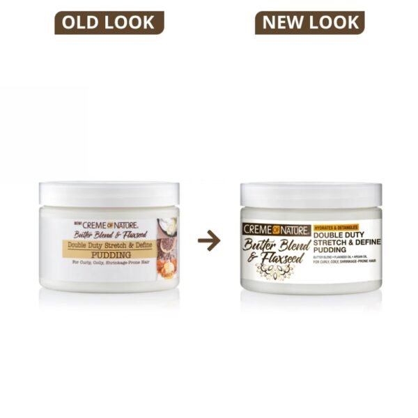 Butter Blend & Flaxseed Double Duty Curl Stretch & Define Pudding (2)